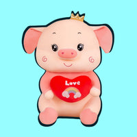 omgkawaii 🐰 Land Animals Plushies Pink / 40 CM PRE-ORDER Cute Heart Pig Doll