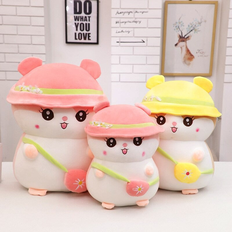 omgkawaii 🐰 Land Animals Plushies Soft Hamster Stuffed Animals Toy