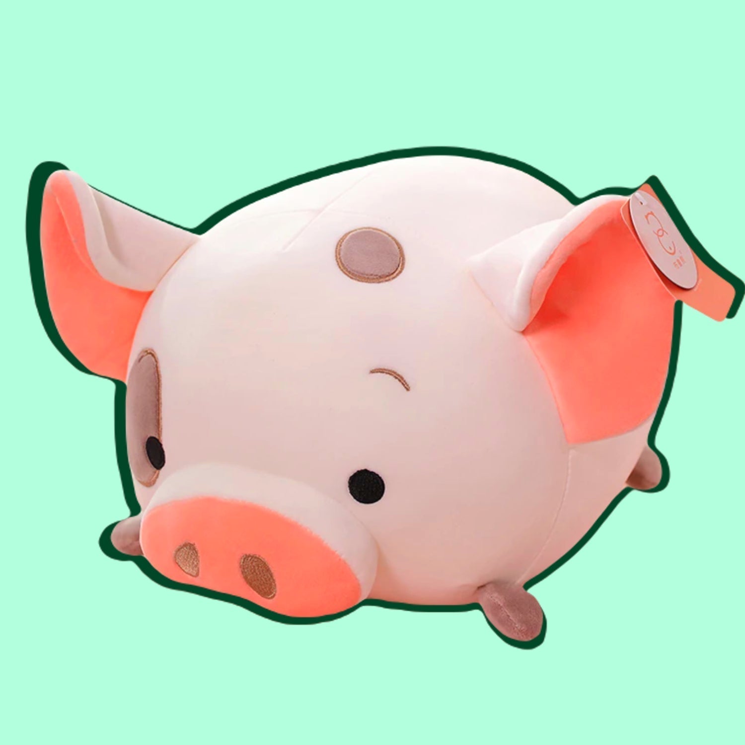 omgkawaii 🐰 Land Animals Plushies White / 35 CM Cute Fat Pig Plush