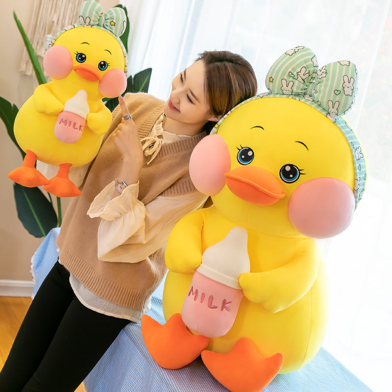 omgkawaii Lovely Bottle Duck Plush Toy