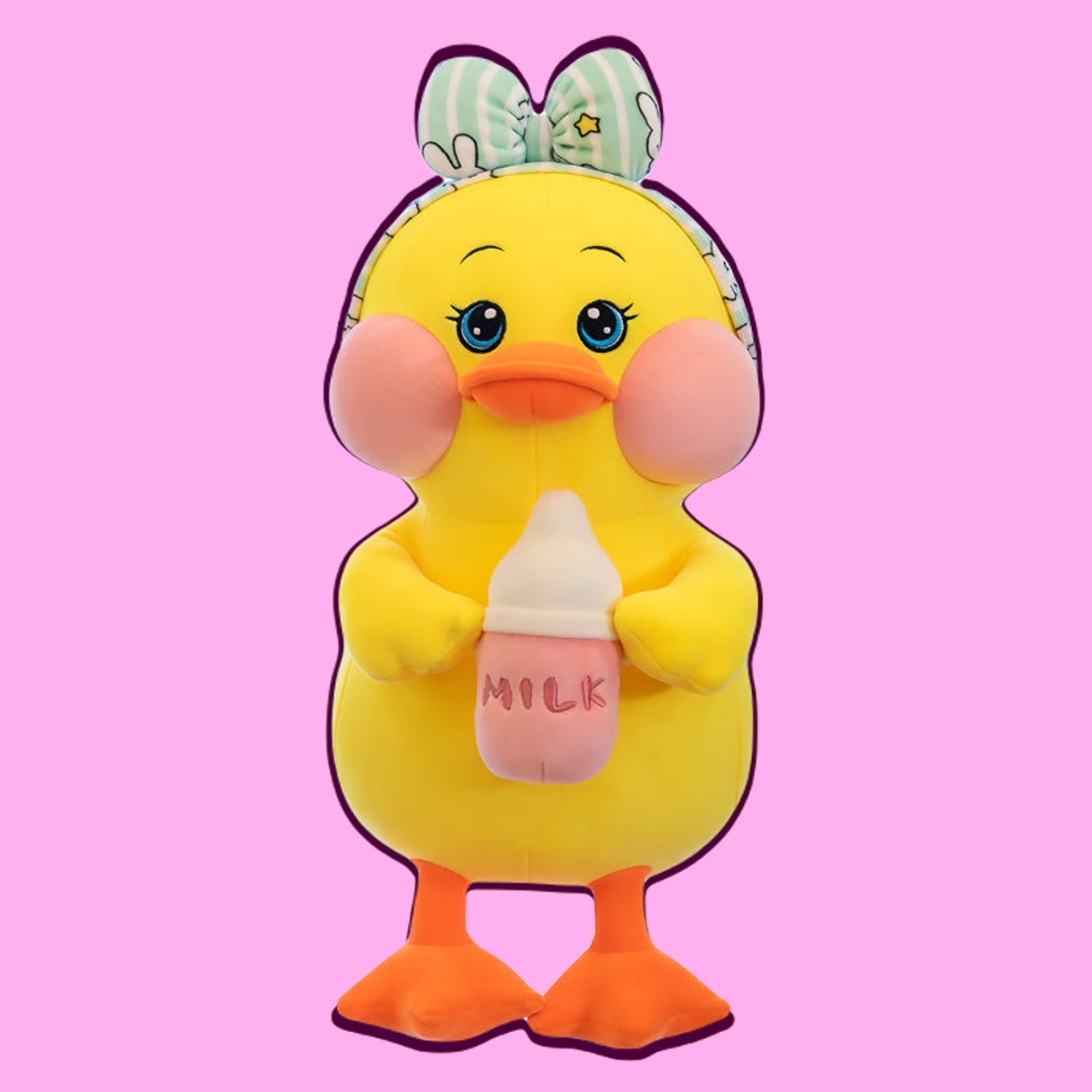 omgkawaii Lovely Bottle Duck Plush Toy