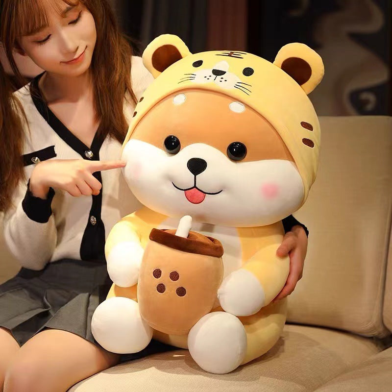 omgkawaii Milk Tea Dog Turns Into Tiger Plush Toy