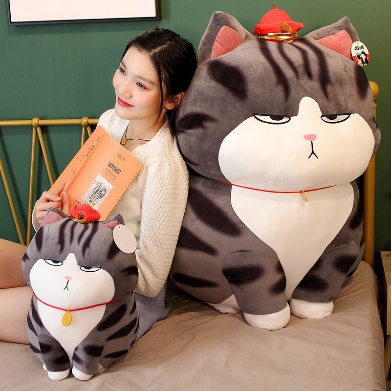 Fat Angry Cat Plush omgkawaii