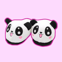 omgkawaiii 4 Kawaii Panda Slippers
