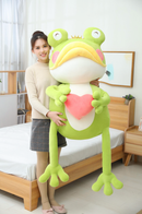 omgkawaiii 🐳 Aquatic Animals Plushies Cute Big Mouth Frog Plush Toy