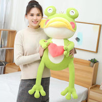 omgkawaiii 🐳 Aquatic Animals Plushies Cute Big Mouth Frog Plush Toy