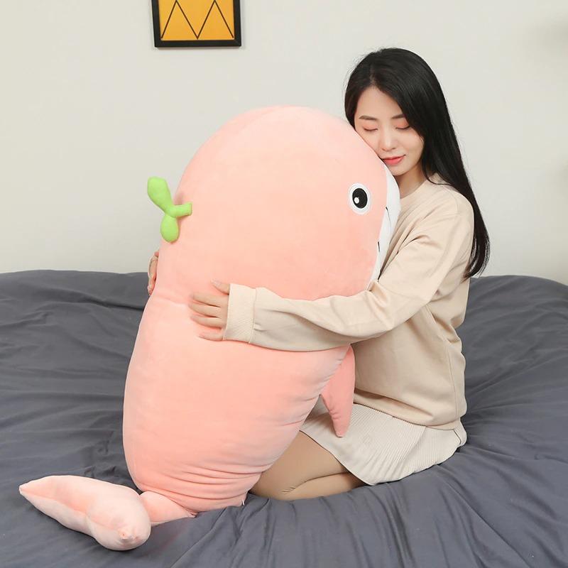 omgkawaiii 🐳 Aquatic Animals Plushies Giant Kawaii Whale soft Pillow Plush