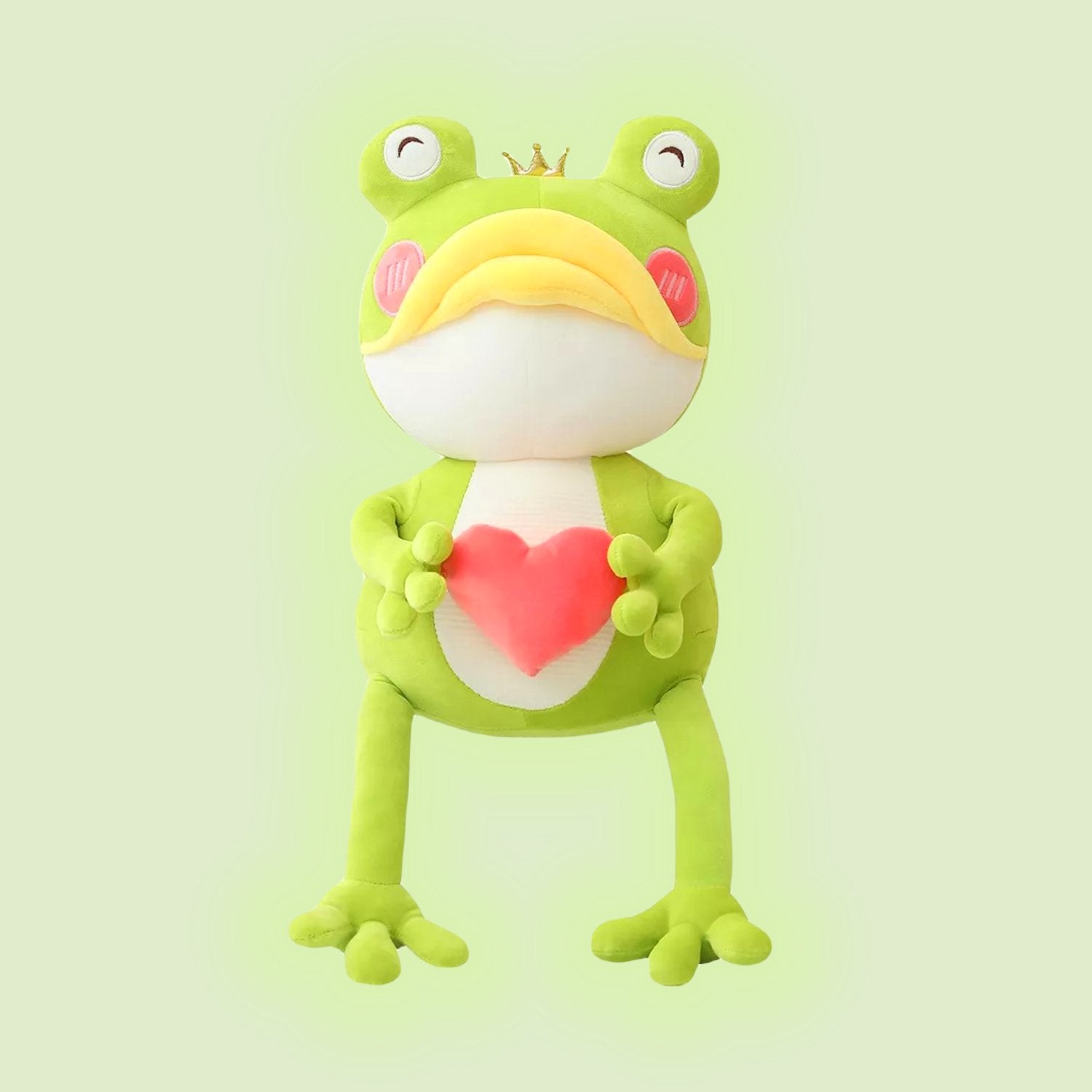 omgkawaiii 🐳 Aquatic Animals Plushies Green / 45 CM Cute Big Mouth Frog Plush Toy