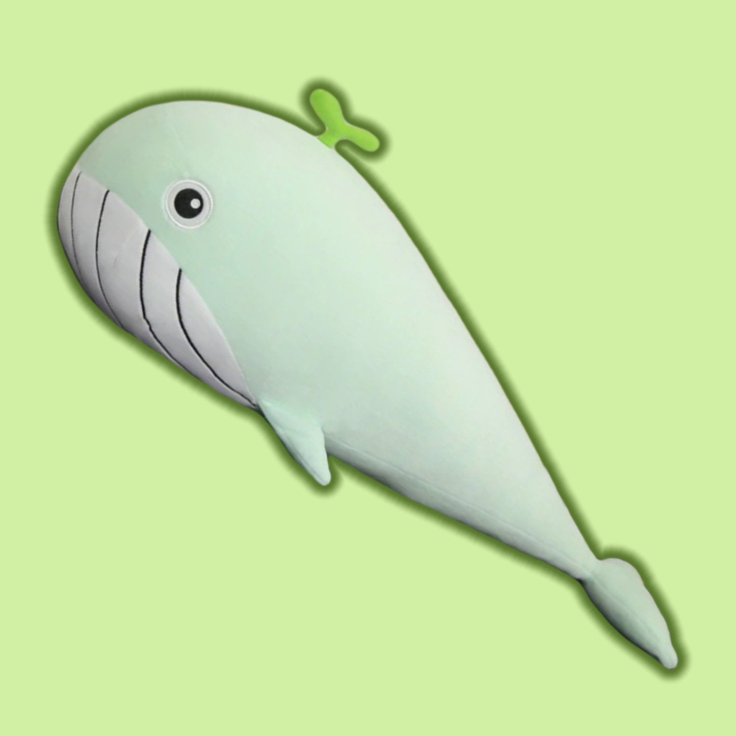 omgkawaiii 🐳 Aquatic Animals Plushies Green / 65 CM Giant Kawaii Whale soft Pillow Plush