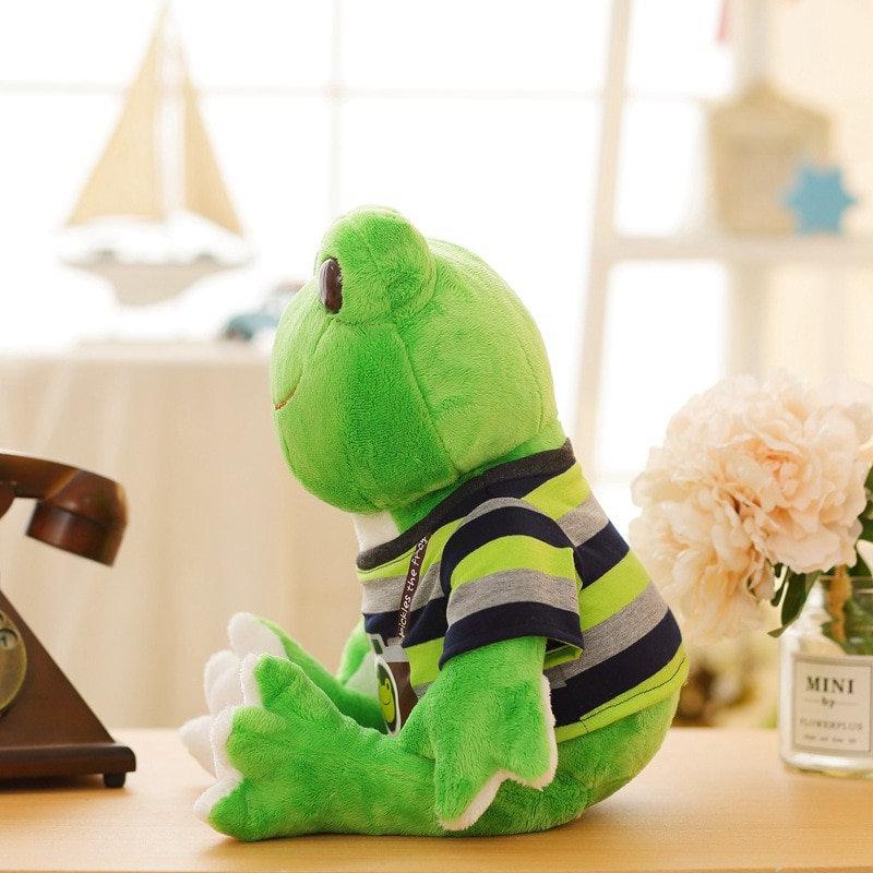 omgkawaiii 🐳 Aquatic Animals Plushies Green Frog Stuffed Animal Plush