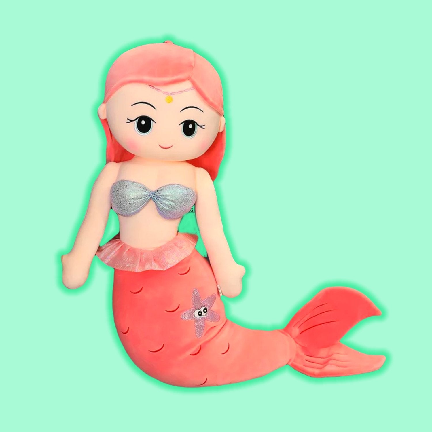 Stuffed Mermaid Princess Soft Doll Plush Toy