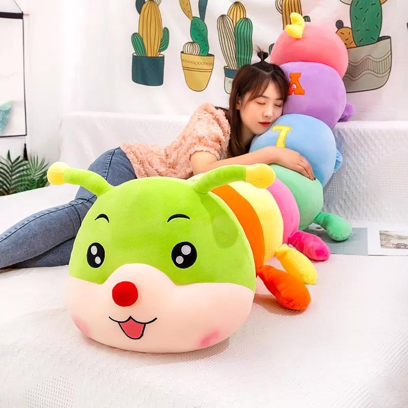 omgkawaiii Baby Caterpillar Sensory Stimulating Plush Toy