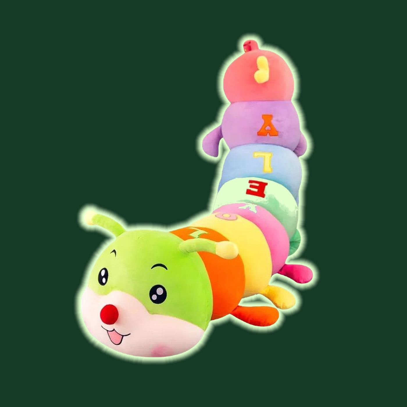 omgkawaiii Baby Caterpillar Sensory Stimulating Plush Toy