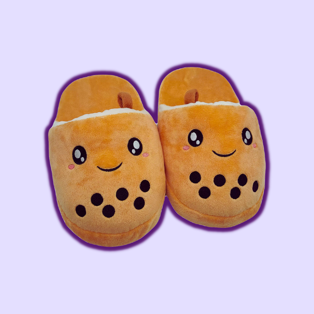 omgkawaiii Boba Plush Slippers