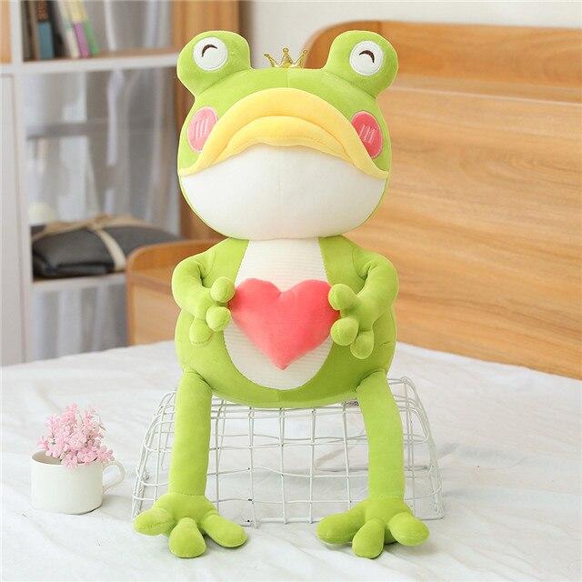 omgkawaiii Cute Big Mouth Frog Plush Toy