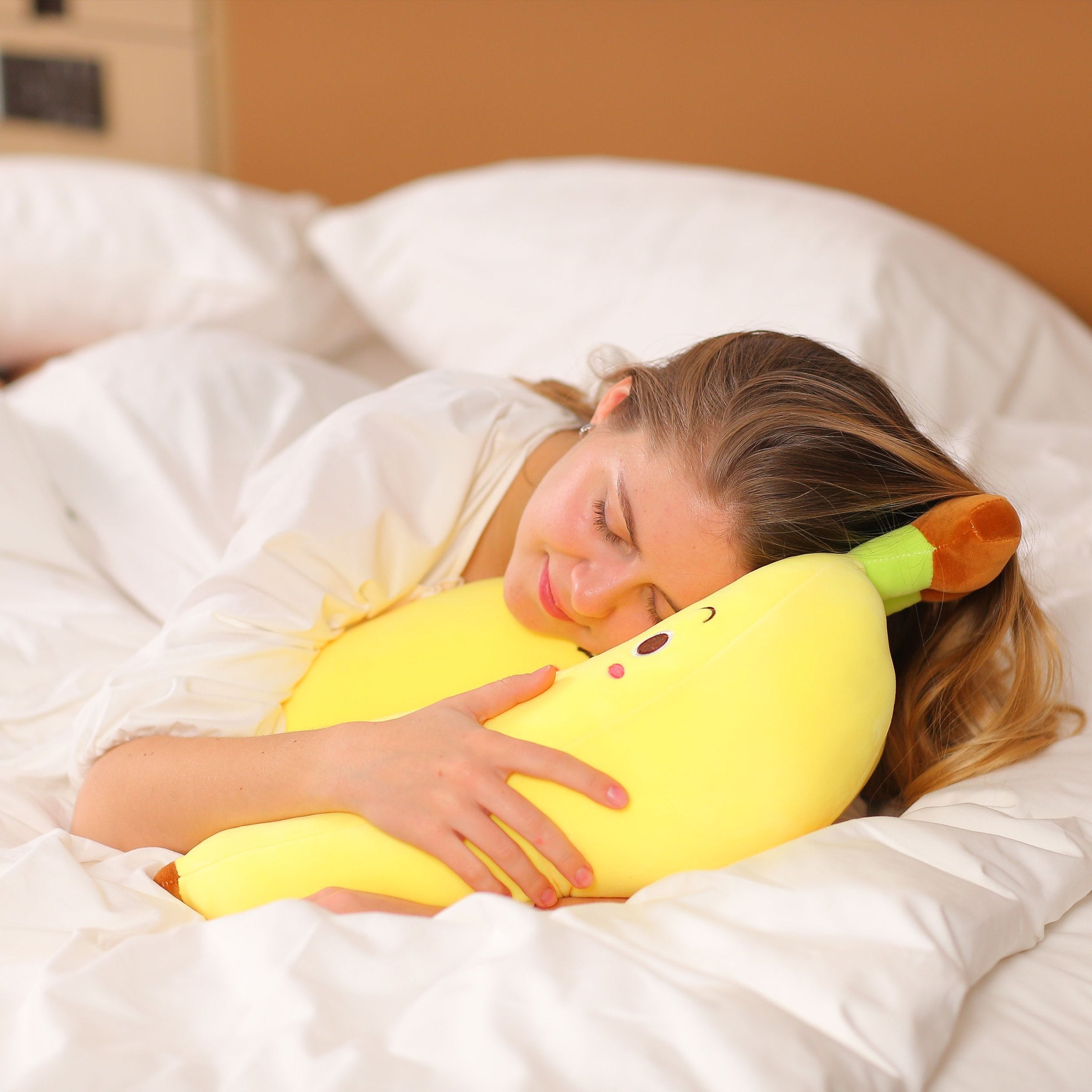 Banana Kawaii Stuffed Plush Pillow 35 CM