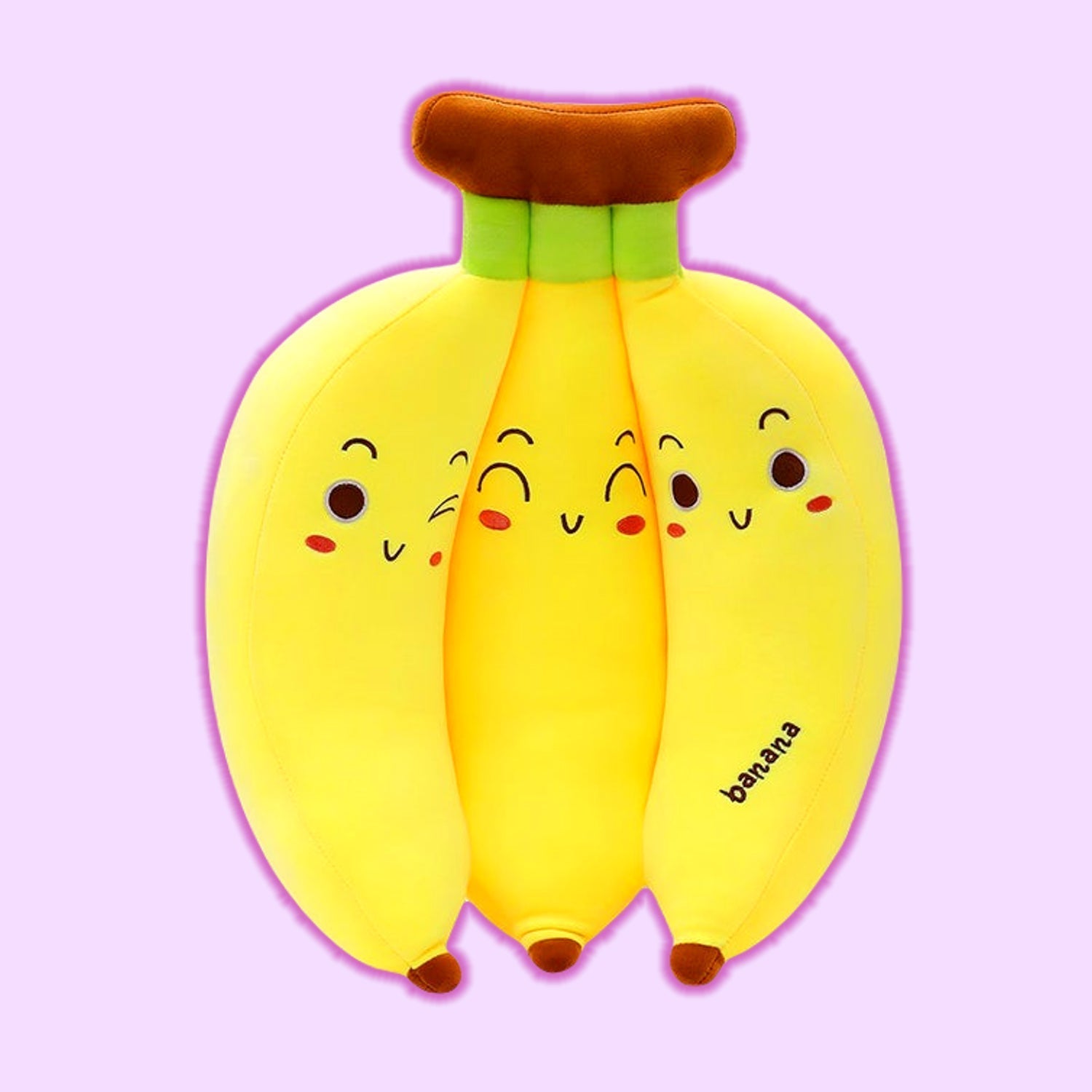 Kawaii Banana Plush Pillow – My Heart Teddy