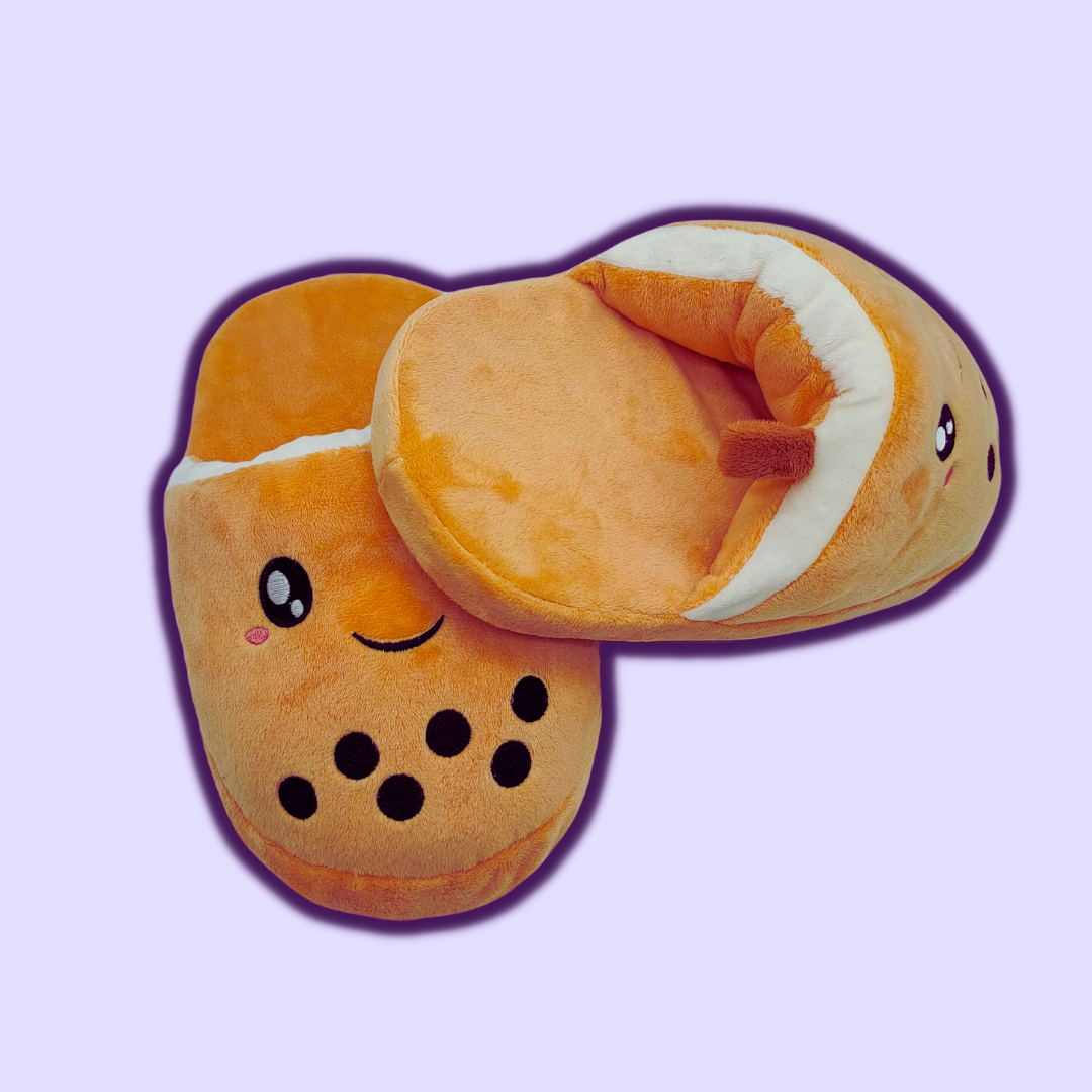 omgkawaiii Kawaii Boba Slippers