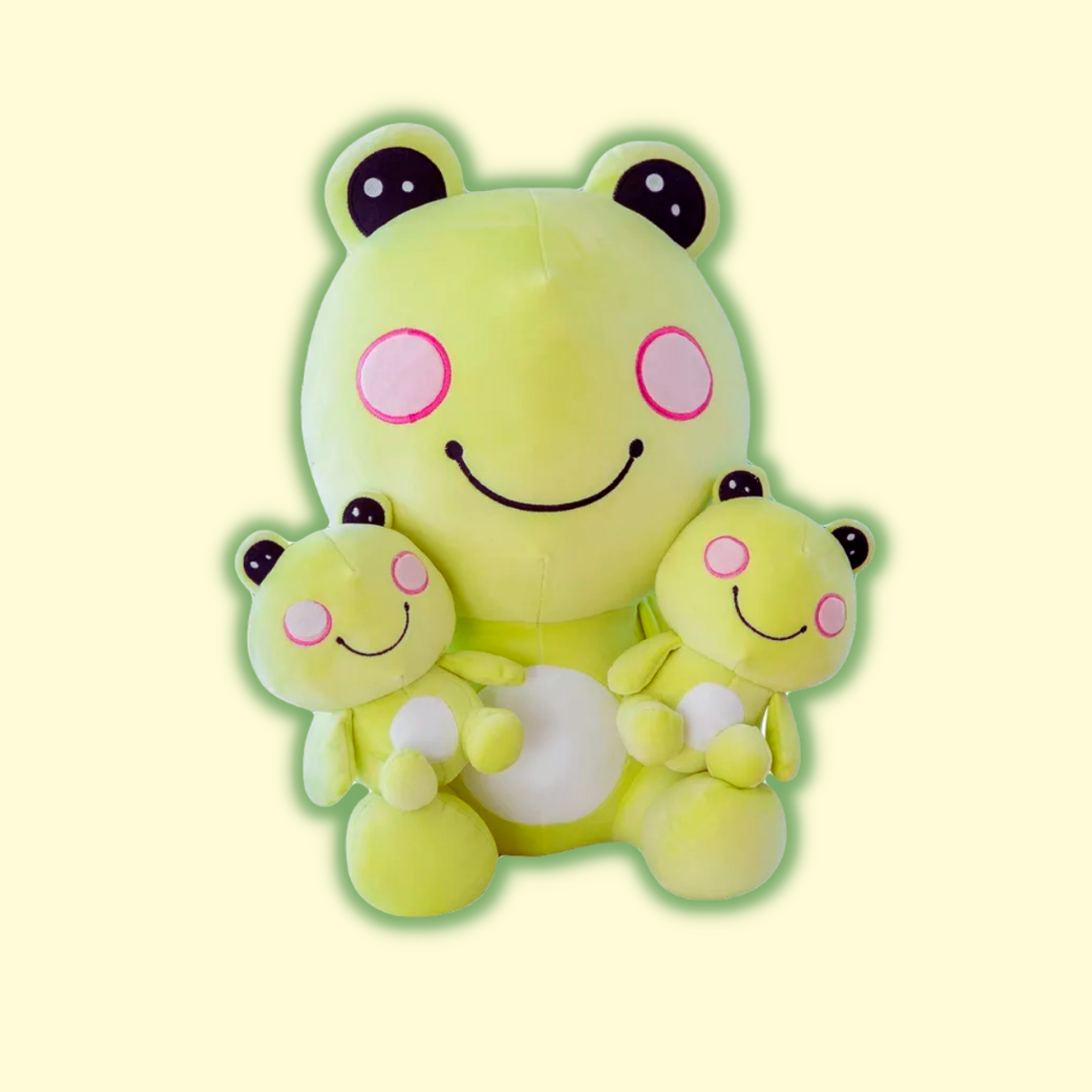 omgkawaiii Kawaii Frog Plush