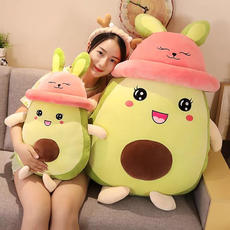 omgkawaiii Kawaii Huggable Plush Avocado Toy