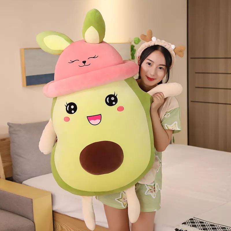 omgkawaiii Kawaii Huggable Plush Avocado Toy