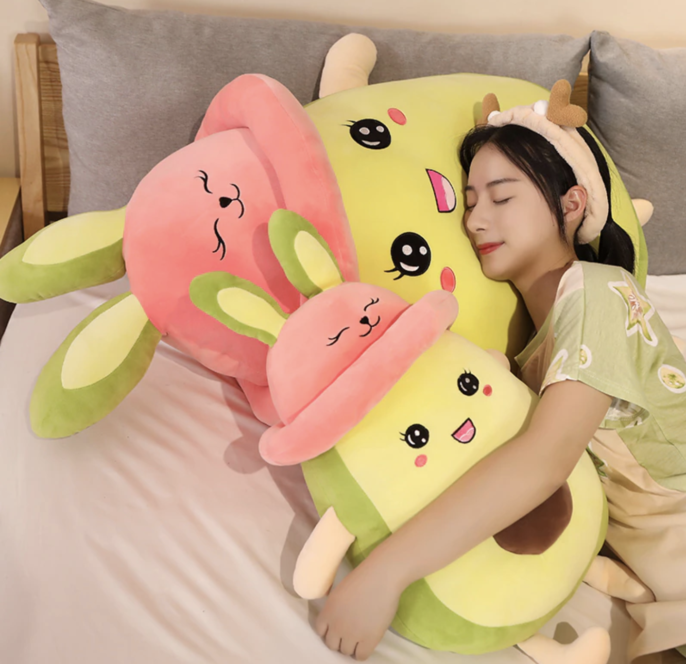 omgkawaiii Kawaii Huggable Plush Avocado Toy