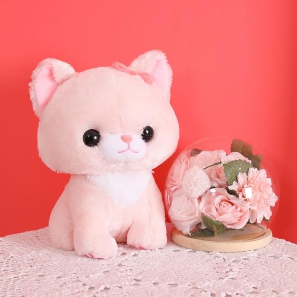 omgkawaiii Kawaii Sitting Cat Plush Toy