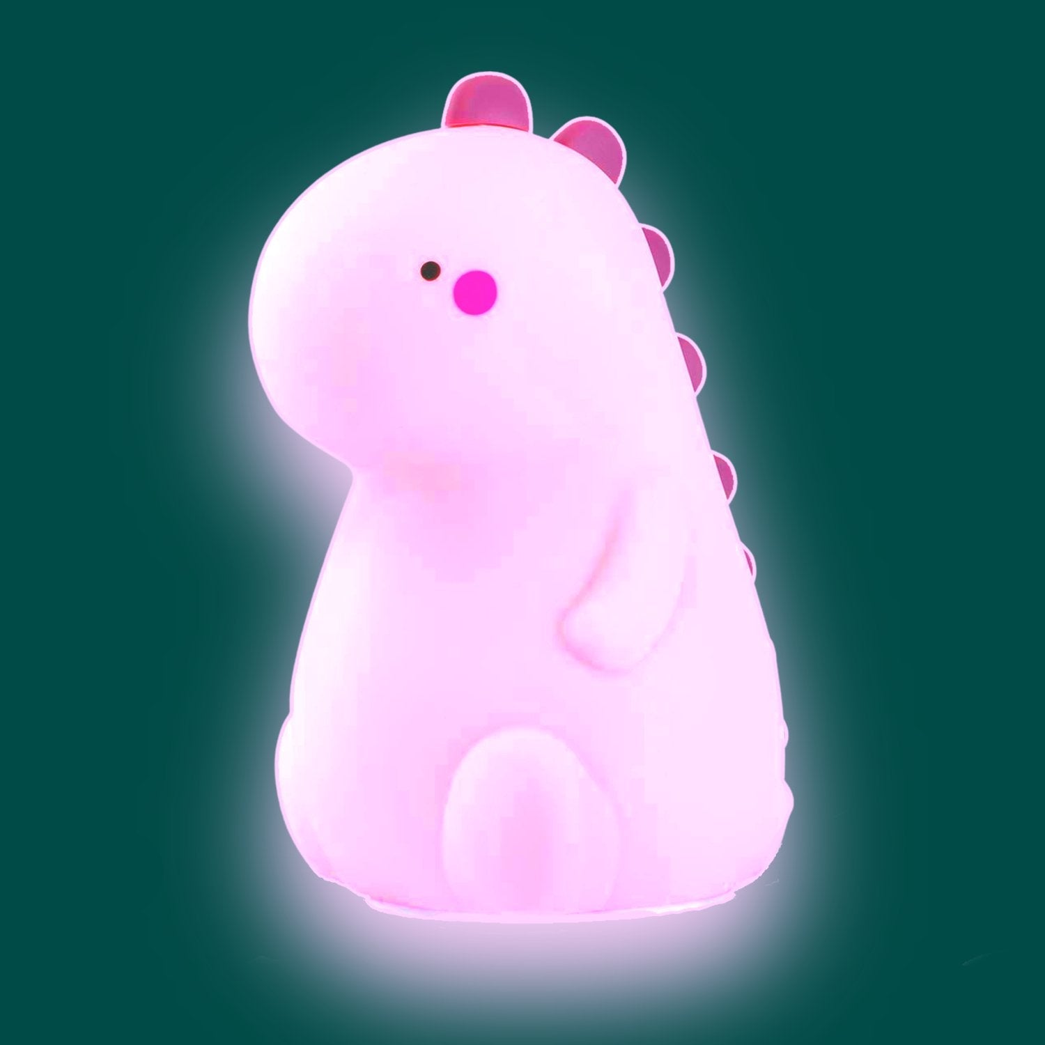 omgkawaiii 💡 Lamps Pink Dinosaur Night Light Lamp