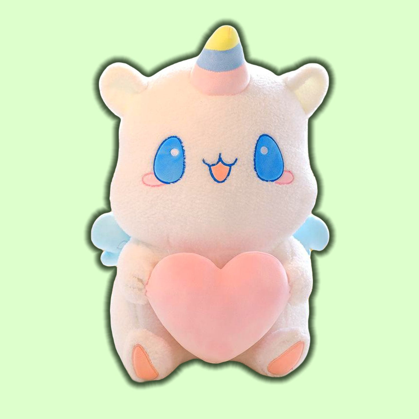 omgkawaiii 🐰 Land Animals Plushies 40 CM Unicorn Stuffed Animal with Pink Heart