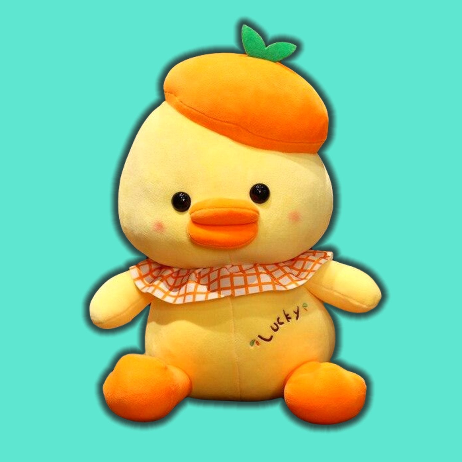 omgkawaiii 🐰 Land Animals Plushies 70 CM Hat Duck Animal Plush Toy