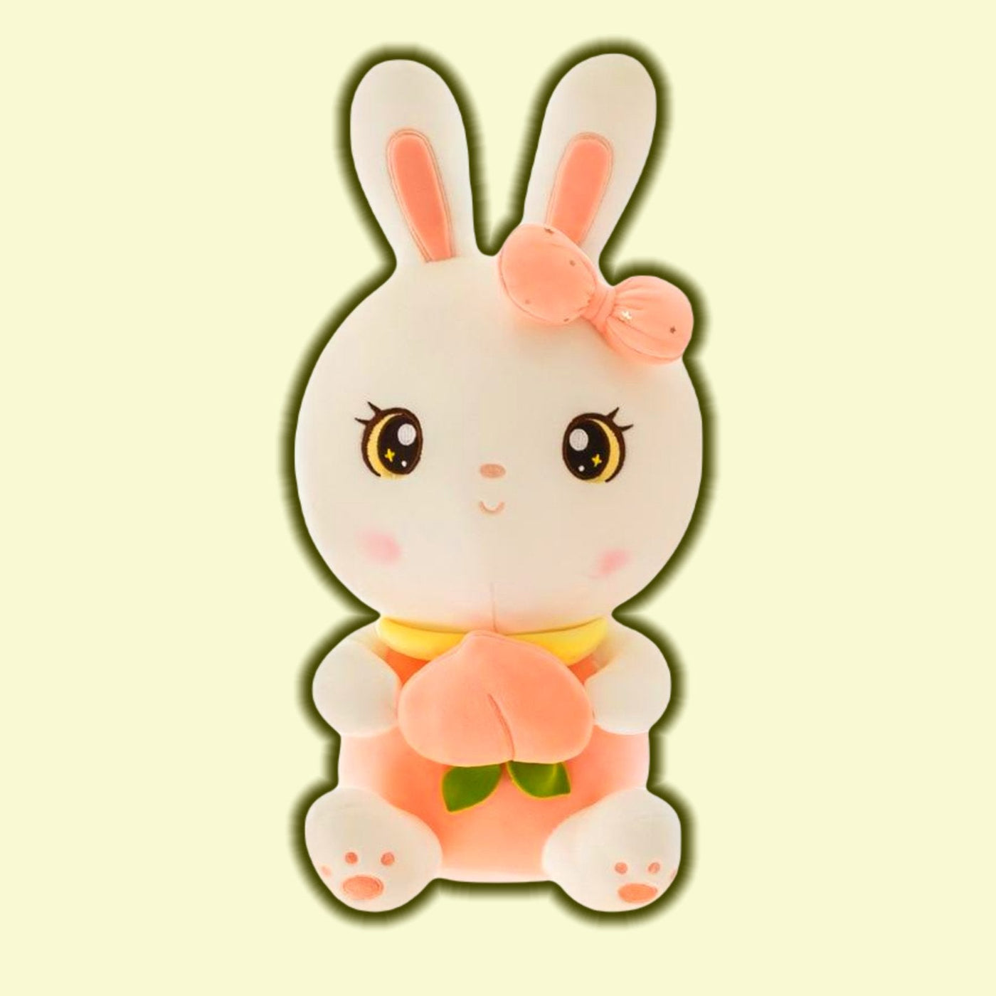 omgkawaiii 🐰 Land Animals Plushies 80 CM Peach Bunny Rabbit Plush Toy