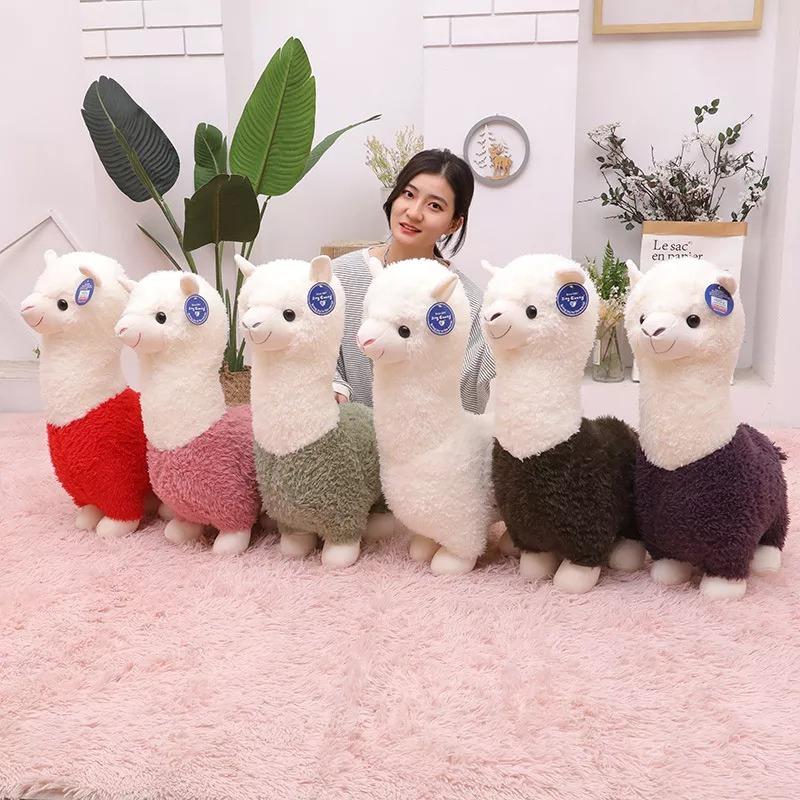 omgkawaiii 🐰 Land Animals Plushies Alpaca Stuffed Sheep Animal Plush Toy