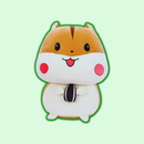 omgkawaiii 🐰 Land Animals Plushies Brown / 20 CM Cute Hamster Plush Doll