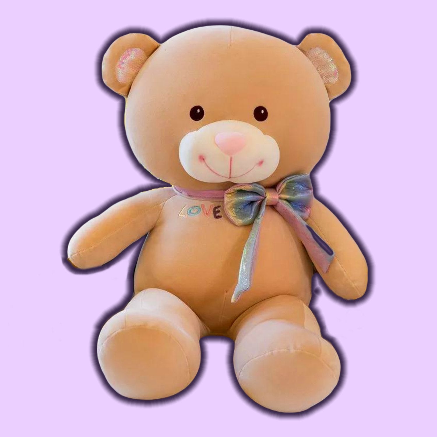 omgkawaiii 🐰 Land Animals Plushies Brown / 65 CM Cute Bow Teddy Bear Plush Toy