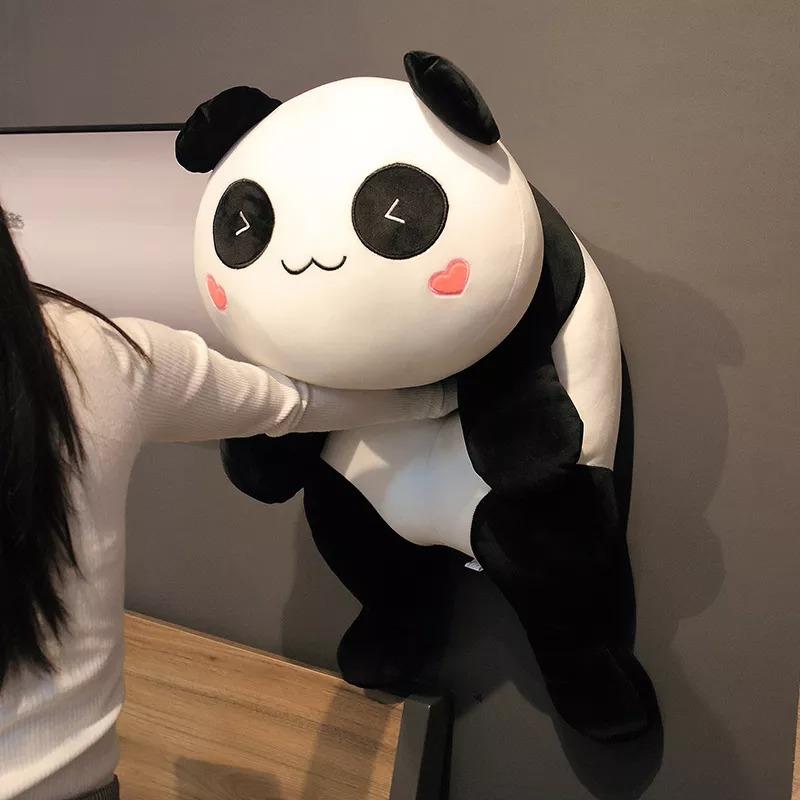 Kawaii Big Head Panda Plush – BlossomMemento
