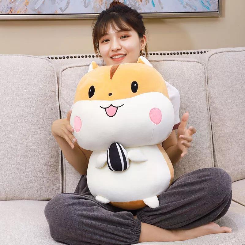 omgkawaiii 🐰 Land Animals Plushies Cute Hamster Plush Doll