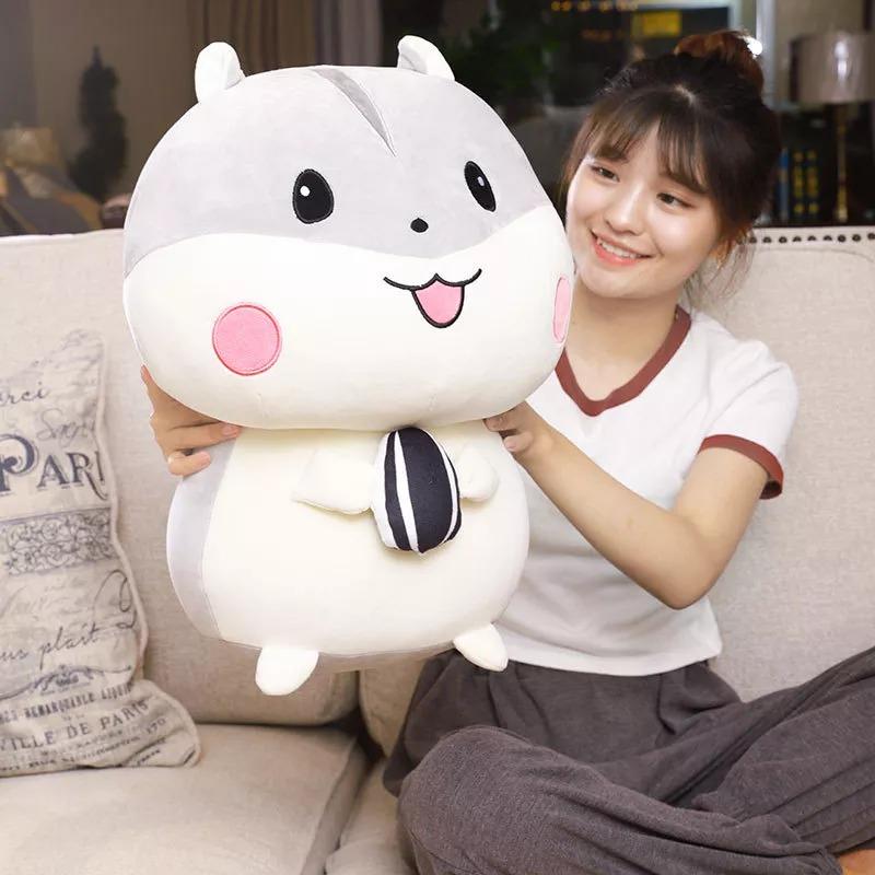 omgkawaiii 🐰 Land Animals Plushies Cute Hamster Plush Doll