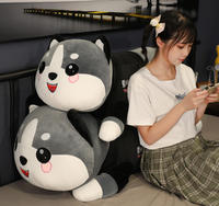 omgkawaiii 🐰 Land Animals Plushies Cute Stuffed Huge Husky Dog Plush