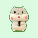 omgkawaiii 🐰 Land Animals Plushies Gray / 20 CM Cute Hamster Plush Doll