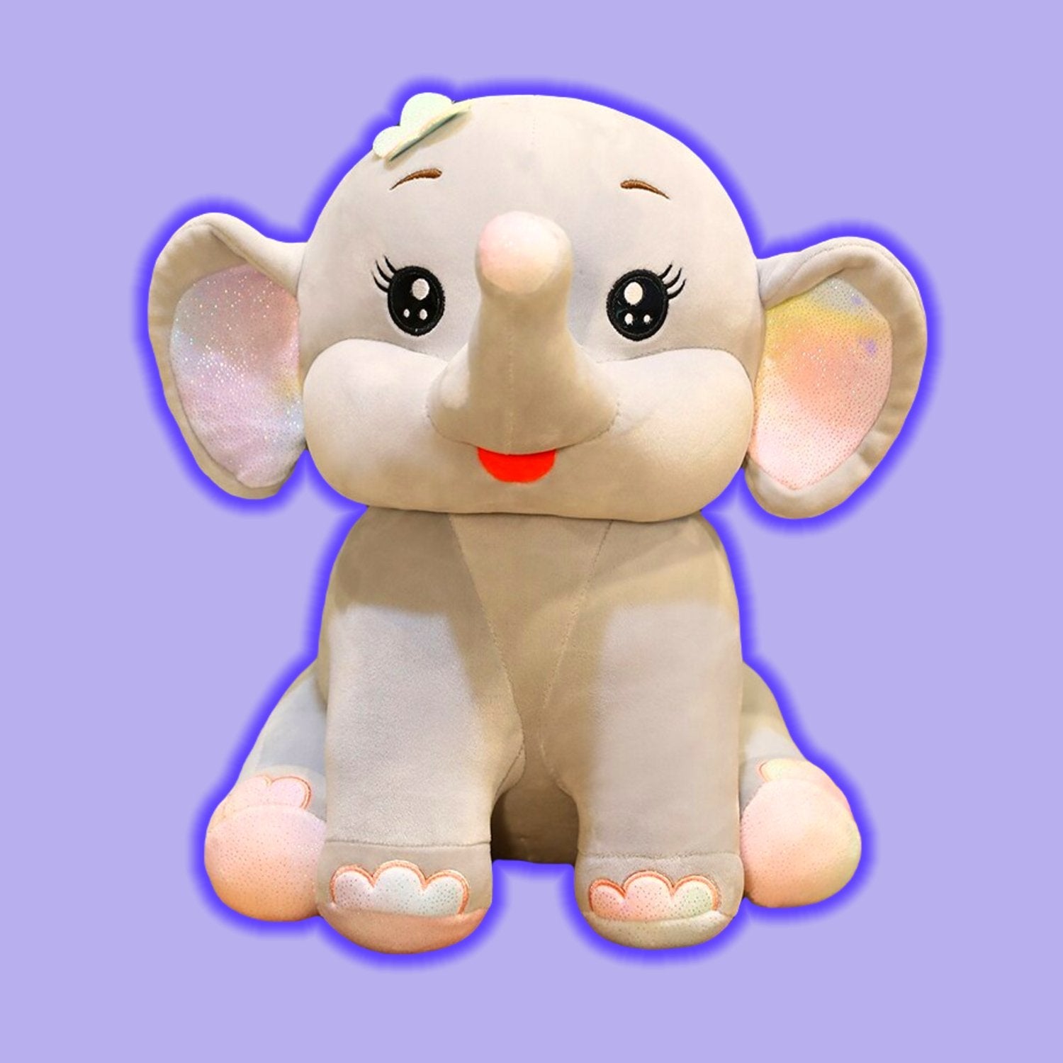 omgkawaiii 🐰 Land Animals Plushies Gray / 40 CM Elephant With Cute Giant Ears