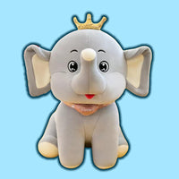 omgkawaiii 🐰 Land Animals Plushies Gray / 40 CM Giant Elephant Stuffed Animals Plush