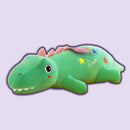 omgkawaiii 🐰 Land Animals Plushies Green / 85 CM Large Colored Dinosaur Pillow Soft Stuffed Plush Toy