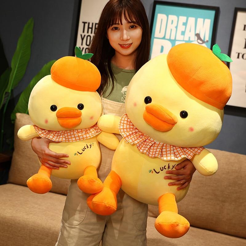 omgkawaiii 🐰 Land Animals Plushies Hat Duck Animal Plush Toy