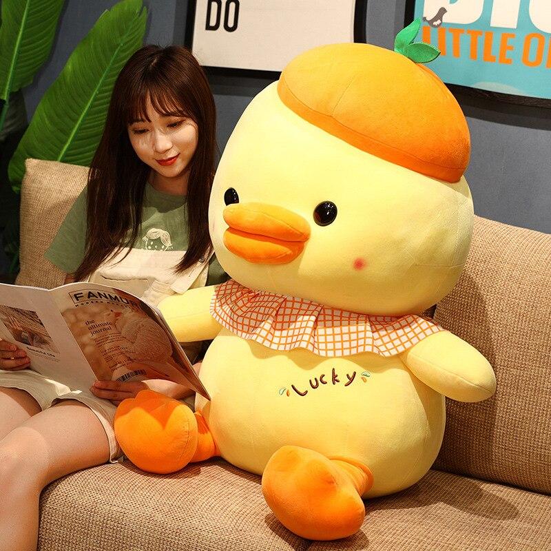 omgkawaiii 🐰 Land Animals Plushies Hat Duck Animal Plush Toy