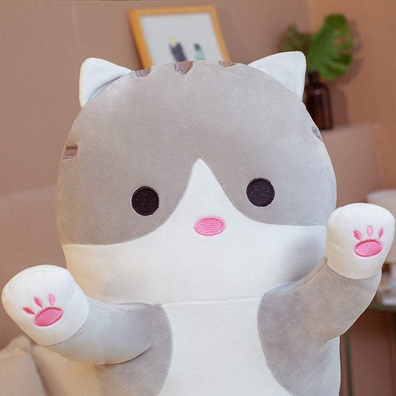 Black Cat Plush Toy Soft Kawaii Plushie Anime Pillows Lovely - Etsy