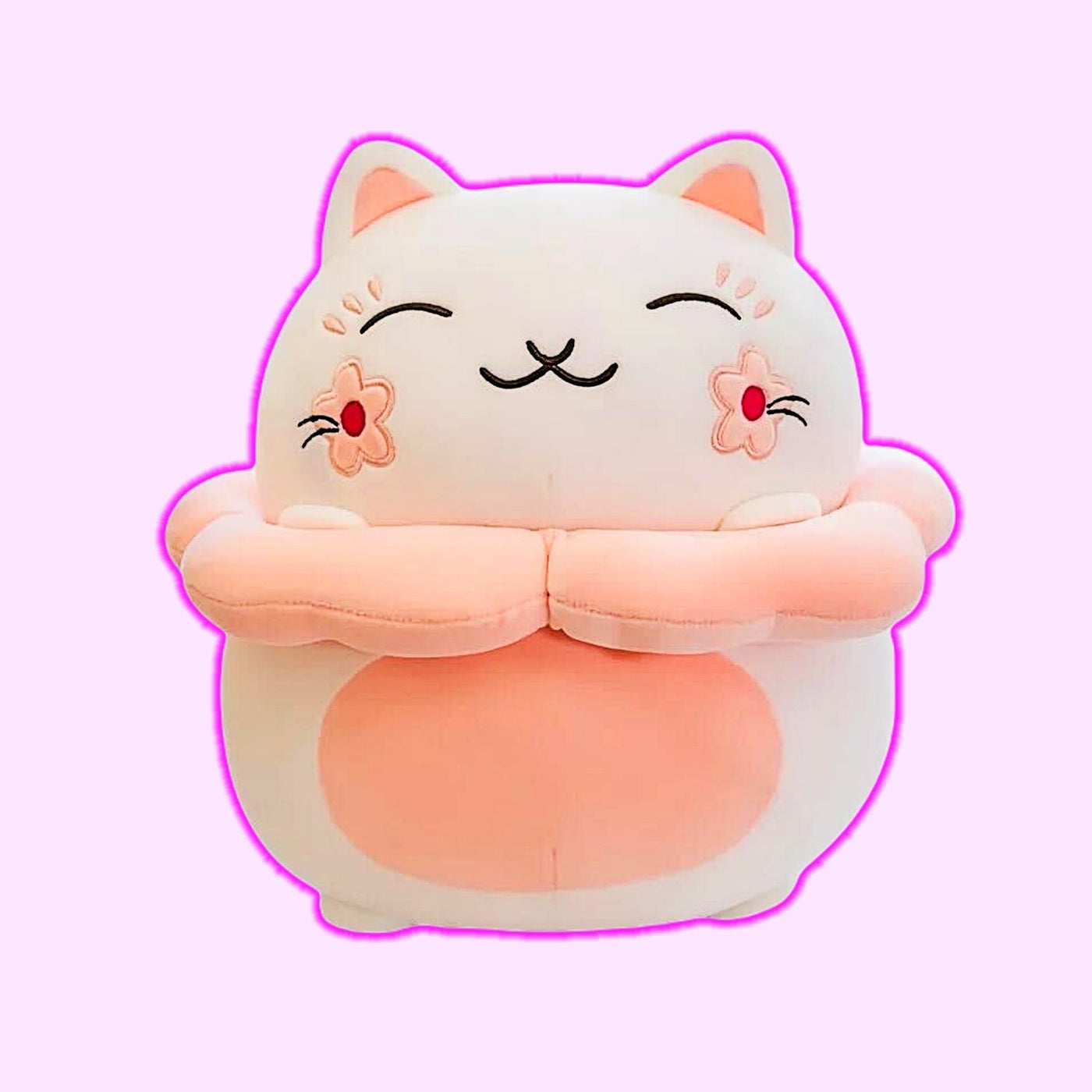 omgkawaiii 🐰 Land Animals Plushies Kawaii Cherry Blossom cat