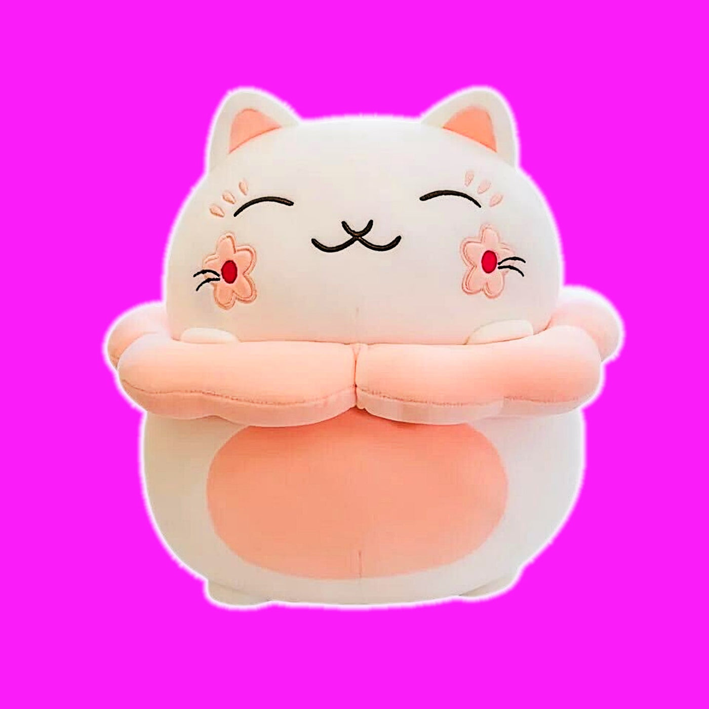 omgkawaiii 🐰 Land Animals Plushies Kawaii Cherry Blossom cat