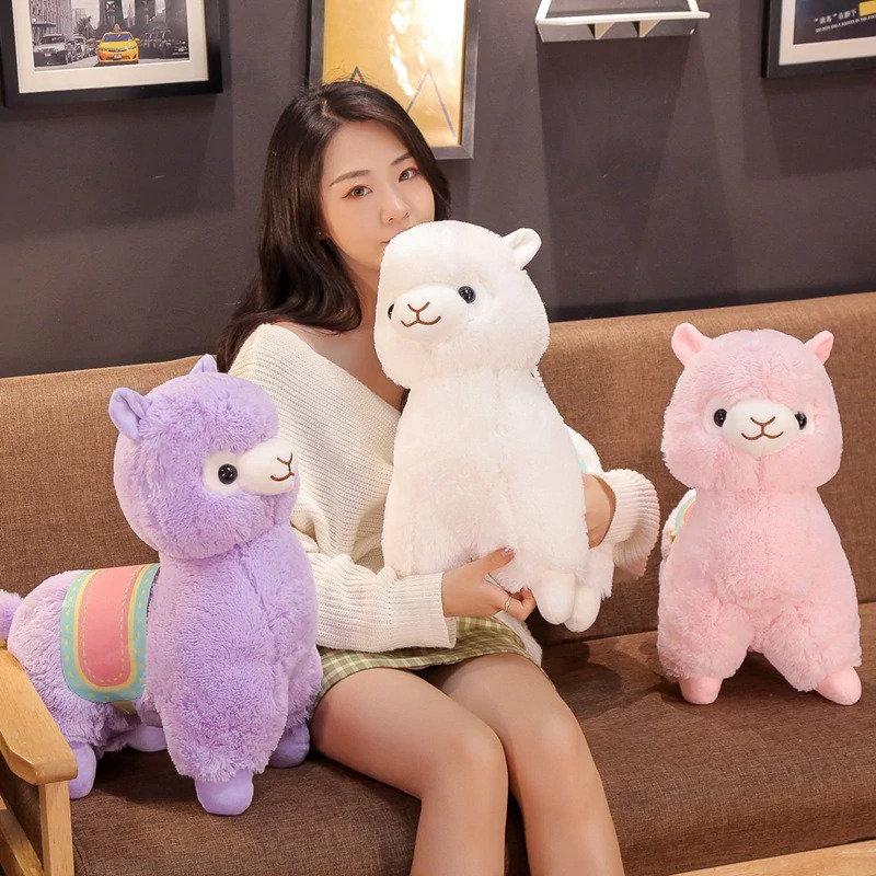 omgkawaiii 🐰 Land Animals Plushies Lamb Purple Alpaca Doll Plush