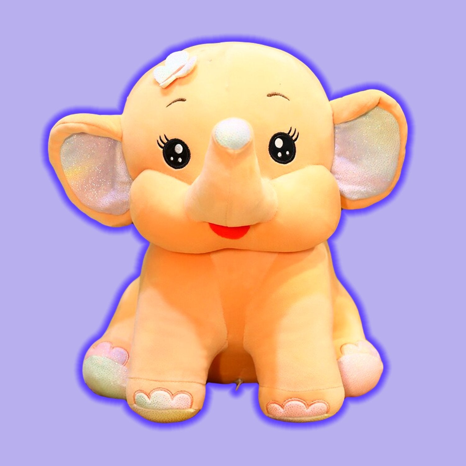 omgkawaiii 🐰 Land Animals Plushies Orange / 40 CM Elephant With Cute Giant Ears
