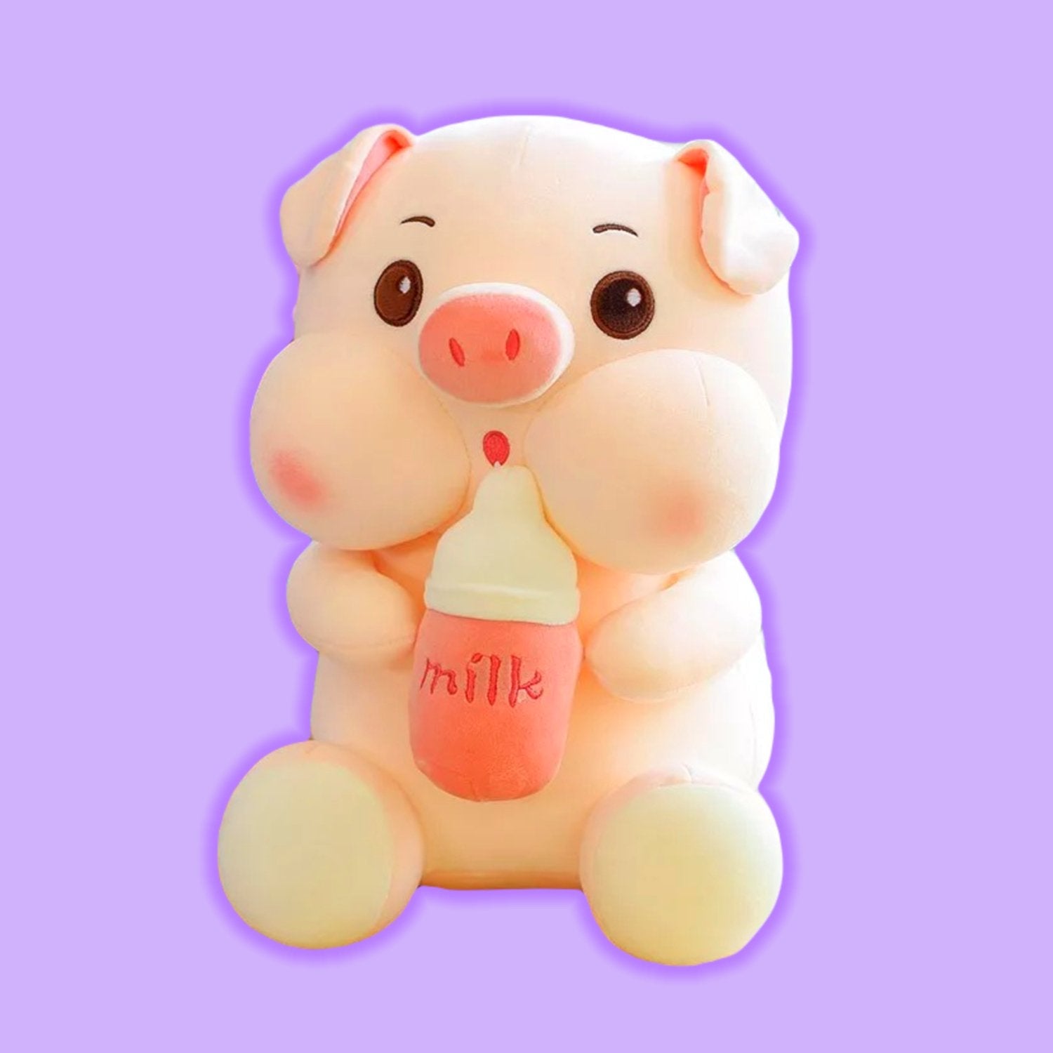Cuddly Stuffed Pig Animal